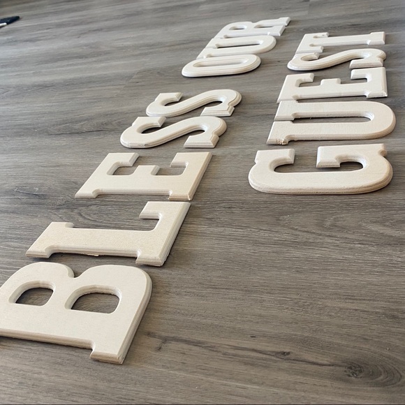 Other - Bless Our Guest Wooden Lettering